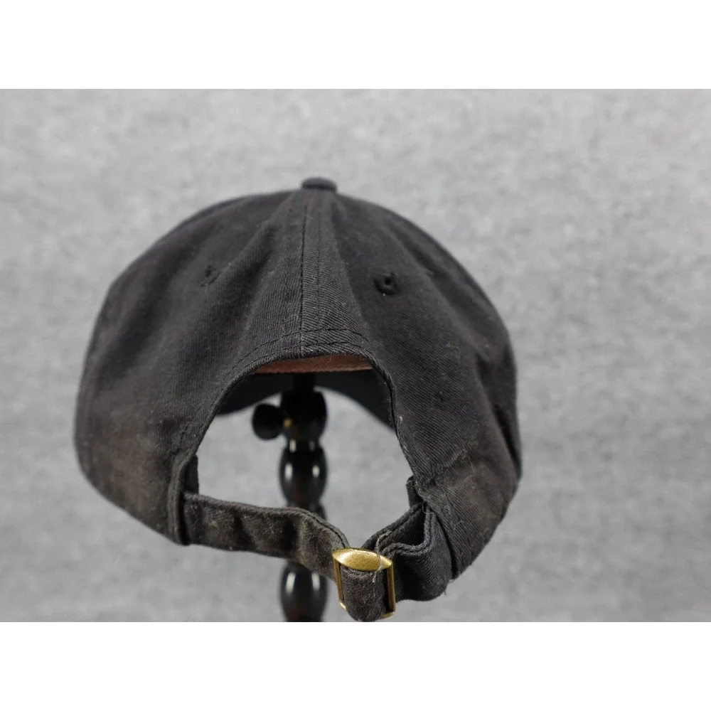 PAG Dad Hat Baseball Cap Mens OS Black Embroidered Adjustable Strap‎